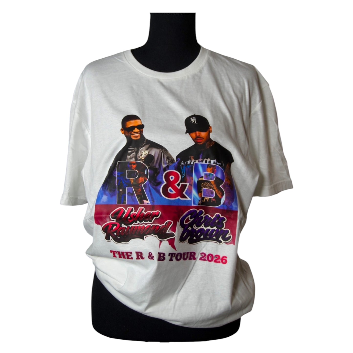 R&B Tour 2026 Tee Chris & Usher (Medium)